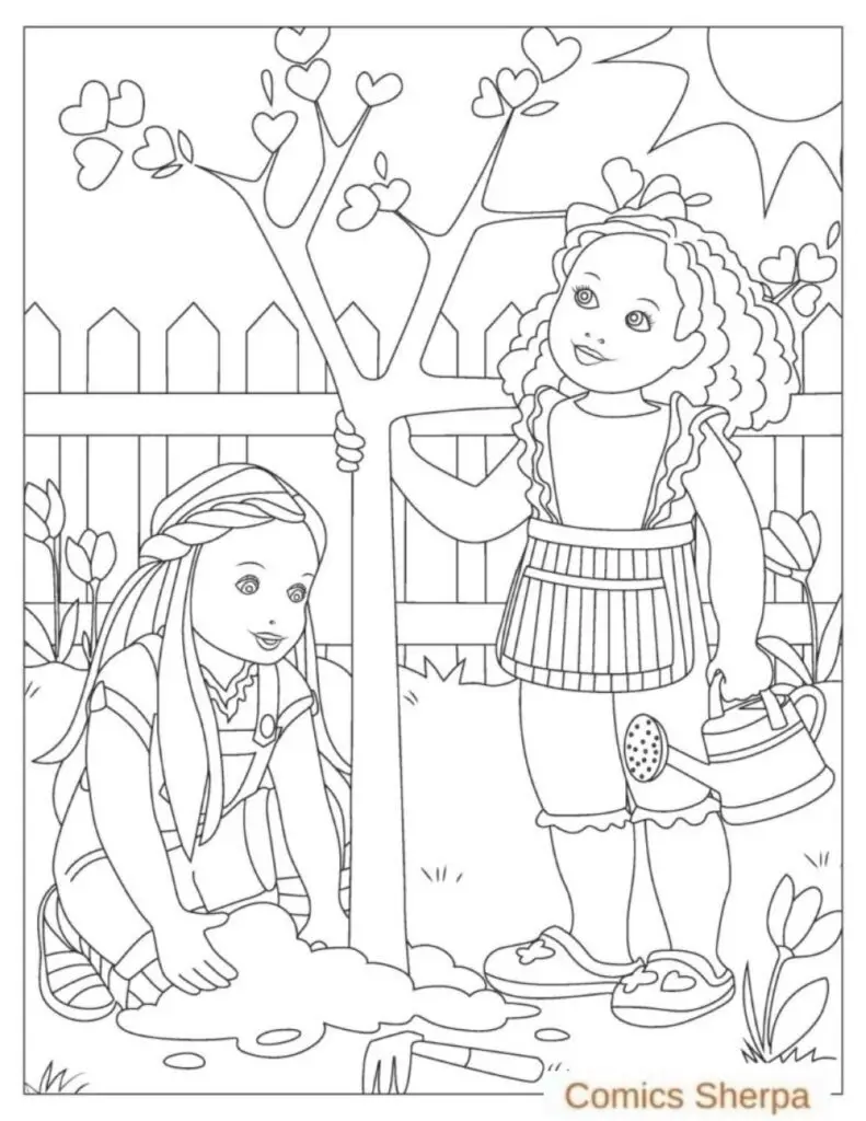 Free Doll Coloring Pages (Print and Download PDFs) - Comics Sherpa