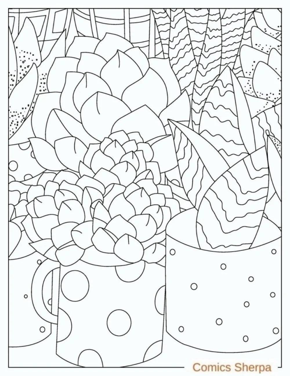 Nature Coloring Pages   Comics Sherpa