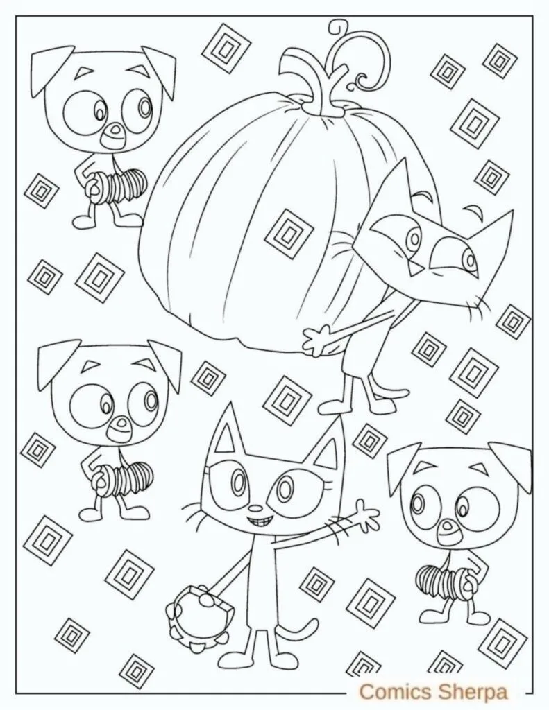 pete the cat coloring page shoes