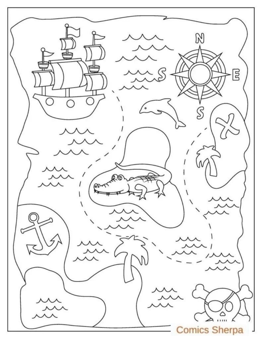 Treasure Maps 1 - Comics Sherpa