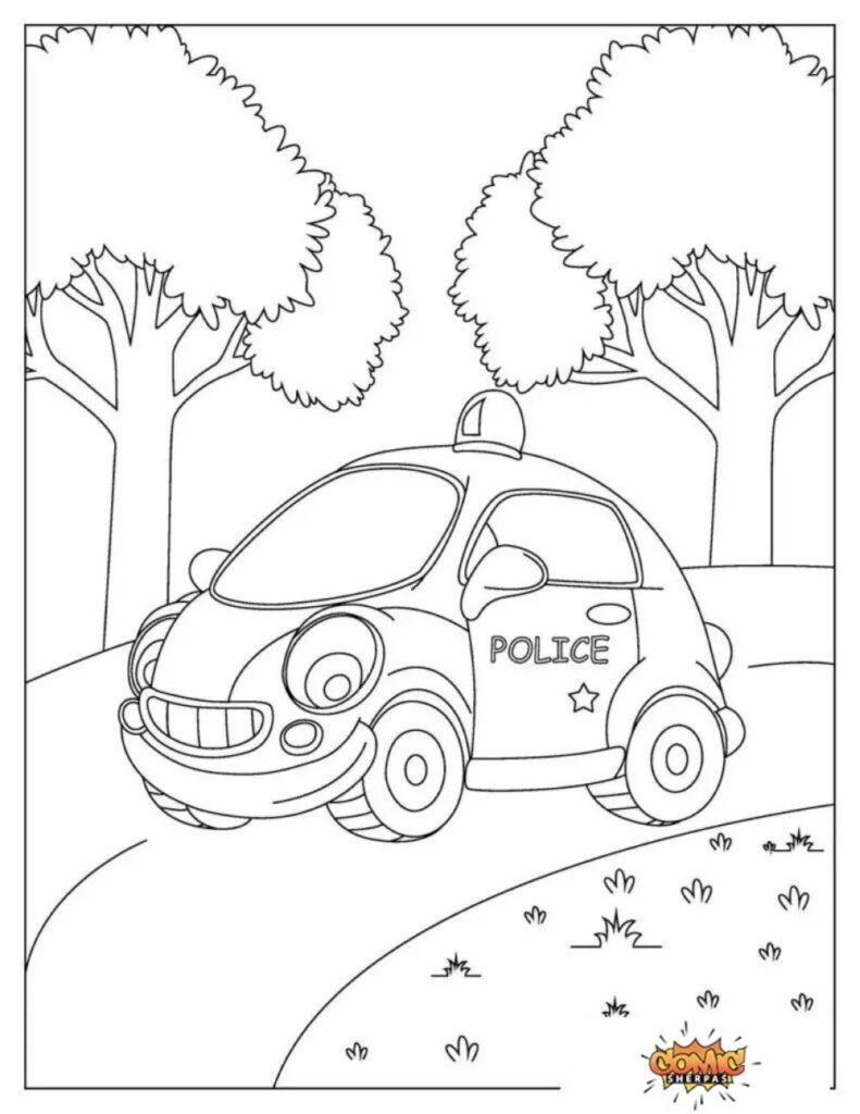 770  Car Coloring Pages To Print  Free